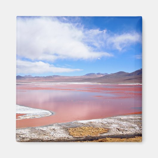 Laguna Colorada, Bolivien-Magnet Magnet (Vorne)