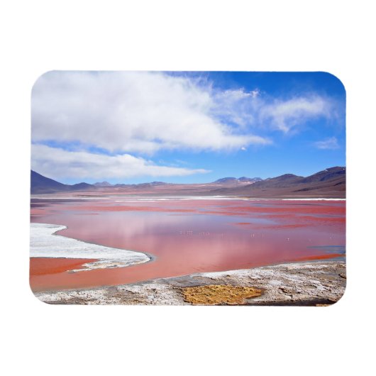 Laguna Colorada, Bolivien-Magnetrechteck Magnet (Horizontal)