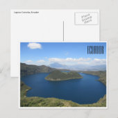 Laguna cuicocha postkarte (Vorne/Hinten)