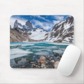 Laguna De Los Tres und Berg Fitzroy Mousepad (Mit Mouse)