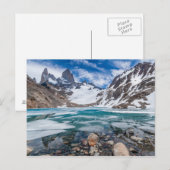 Laguna de Los Tres und Monte Fitzroy Postkarte (Vorne/Hinten)