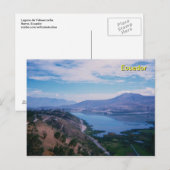 Laguna de Yahaurcocha Postkarte (Vorne/Hinten)