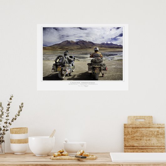 Laguna Hedionda Print Poster (Küche)