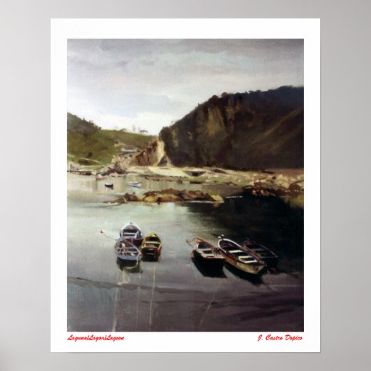 Laguna/Lagoa/Lagoon Poster (Vorne)