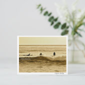 Laguna Lineup Postcard Postkarte (Stehend Vorderseite)