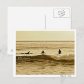 Laguna Lineup Postcard Postkarte (Vorne/Hinten)