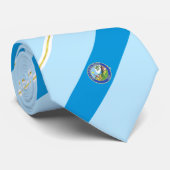 Laguna Niguel (Kalifornien) Stadtflagge Neck Tie Krawatte (Gerollt)