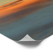 Laguna Nimez Sunset, El Calafate, Argentinien Poster (Ecke)