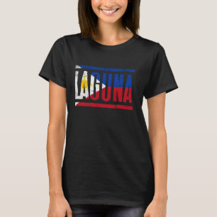 LAGUNA PHILIPPINS MIT SEINEM STARKEN FILIPINO FLAG T-Shirt