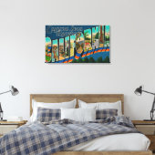 Laguna Seca Raceway, CA - Große Briefszenen Leinwanddruck (Insitu (Schlafzimmer))