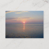 Laguna-Sonnenuntergang-Visitenkarten Visitenkarte (Rückseite)