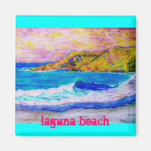 Laguna-Strandslogan Magnet
