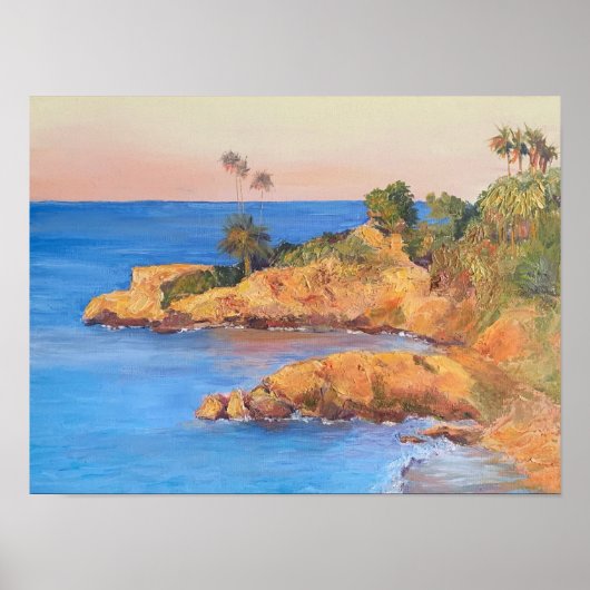 Laguna Sunrise Poster (Vorne)