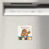 Laguna Turtle Baby Shower Favor Magnet (In Situ (Geschirrspüler))