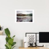 Lagunas/Lagoas/Lagoons Poster (Heimbüro)