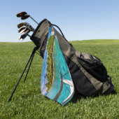 Lagune Bora Golfhandtuch (Gras)