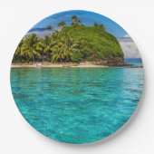 Lagune Bora Pappteller (Vorderseite)