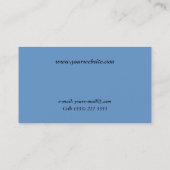 Lagune Cloudscape Visitenkarte (Rückseite)