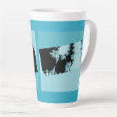 Lagune Fraktal Garden Milchtasse (Rechte Ecke)