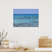 Lagune Rangiroa Poster (Küche)