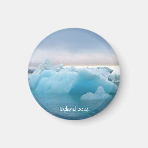 Lagune von Island Magnet