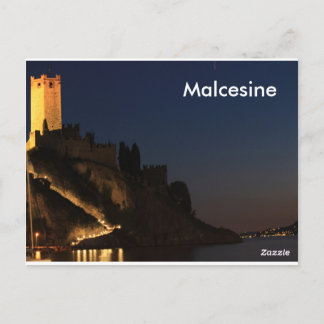 Lagune von Malcesine Postkarte