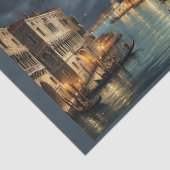 Lagune von Venedig unter Mondlicht Seidenpapier (Ausschnitt)