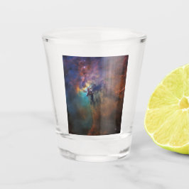 Lagunennebel (Astronomie-Raumbild) (Universum) Schnapsglas
