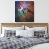 Lagunennebel (Sichtlichtansicht) Leinwanddruck (Insitu (Schlafzimmer))