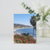 Lagunenstrand Kalifornien Postkarte (Stehend Vorderseite)