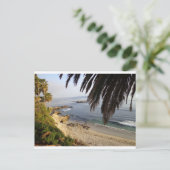 Lagunenstrand Postkarte (Stehend Vorderseite)