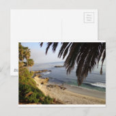 Lagunenstrand Postkarte (Vorne/Hinten)