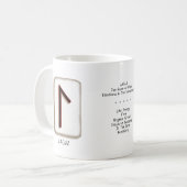 Laguz RuneStone 11 oz. Tasse (Vorderseite Links)