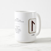 Laguz RuneStone 15 oz. Tasse (VorderseiteRechts)