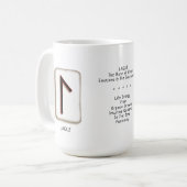 Laguz RuneStone 15 oz. Tasse (Vorderseite Links)