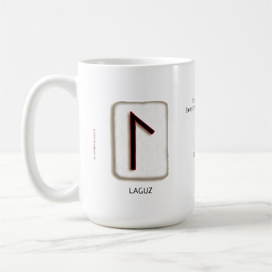 Laguz RuneStone 15 oz. Tasse (Links)
