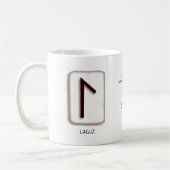Laguz RuneStone-Tasse Kaffeetasse (Links)