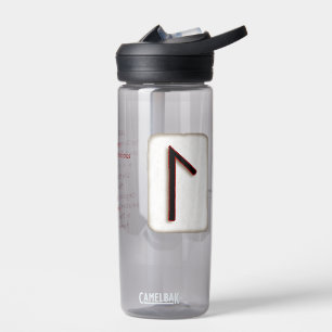 Laguz "Wasser des Lebens" Runenstein Trinkflasche