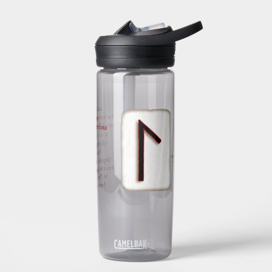 Laguz "Wasser des Lebens" Runenstein Trinkflasche (Links)