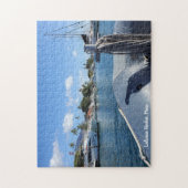 Lahaina Hafen Boote auf Maui Puzzle (Vertikal)