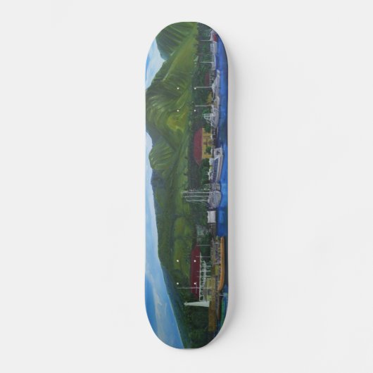 Lahaina Hafen-Plattform Skateboard (Vorderseite)