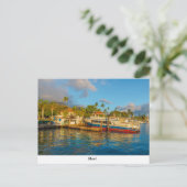 Lahaina Harbor Postcard Postkarte (Stehend Vorderseite)
