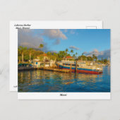 Lahaina Harbor Postcard Postkarte (Vorne/Hinten)