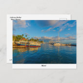 Lahaina Harbor Postcard Postkarte (Vorne/Hinten)