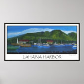 Lahaina Harbor Poster (Vorne)