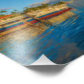 Lahaina Harbour Foto Print (Ecke)