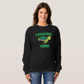 Lahaina Hawaii Sea Turtle Themed Sweatshirt (Vorne ganz)