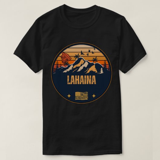 Lahaina, Hawaii T-Shirt (Design vorne)
