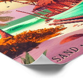 Lahaina Maui Hawaii 60er Poster (Ecke)