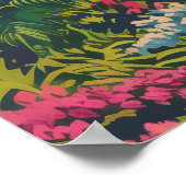 Lahaina Maui Hawaii Beach Coast Retro Poster (Ecke)